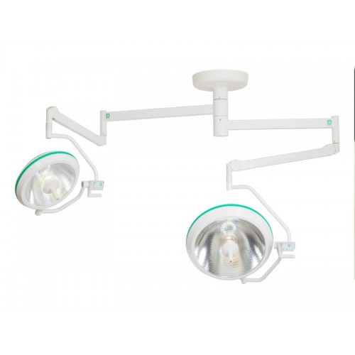 Хирургический потолочный двухблочный светильник Аксима-520/ 520